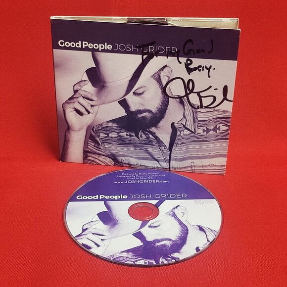 Good People Josh Rider CD 2018 Signed - Picture 7 of 9